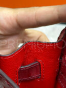 Hermes Kelly ostrich 28 сумка PR523587 26