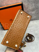 Hermes Kelly ostrich 28 сумка PR702590 21