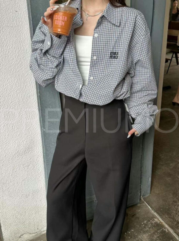 Miu miu рубашка PR586176 2