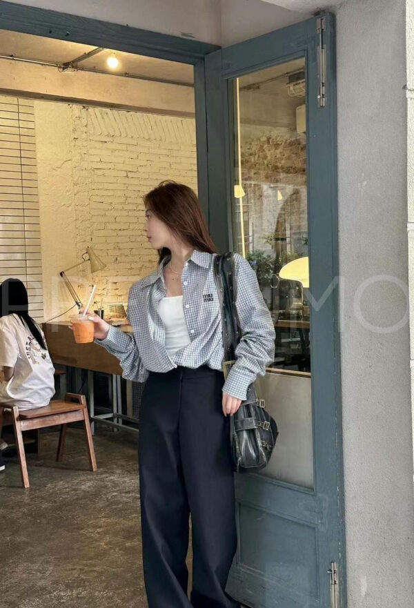 Miu miu рубашка PR586176 4