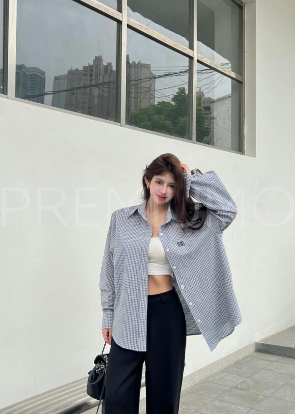 Miu miu рубашка PR586176