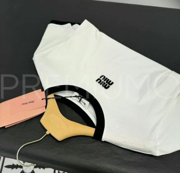 Miu miu футболка PR401283 7