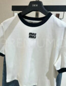 Miu miu футболка PR401283 20