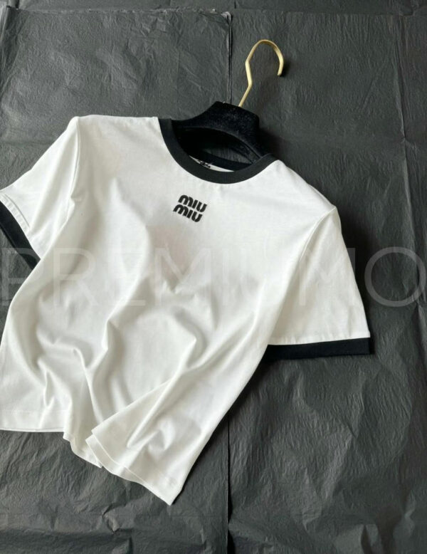 Miu miu футболка PR401283 2