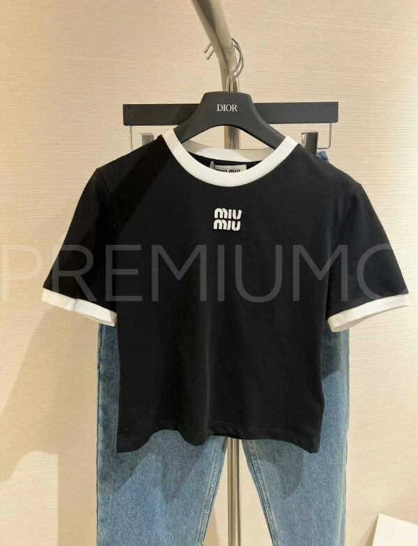 Miu miu футболка PR691342 2
