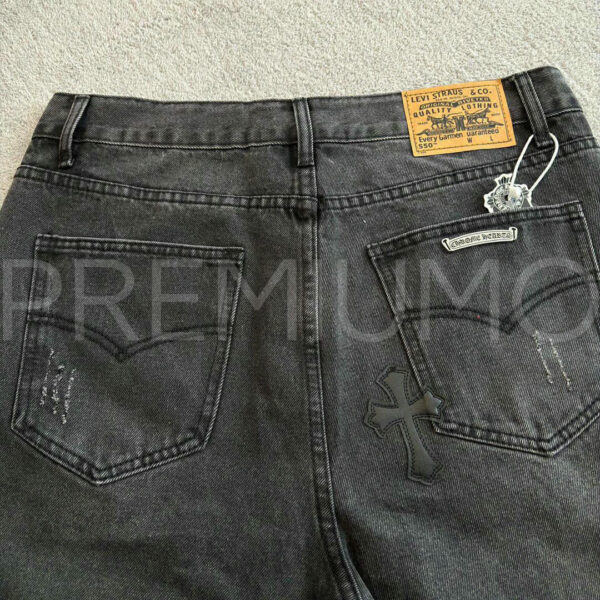 Chrome Hearts джинсы PR333869 4