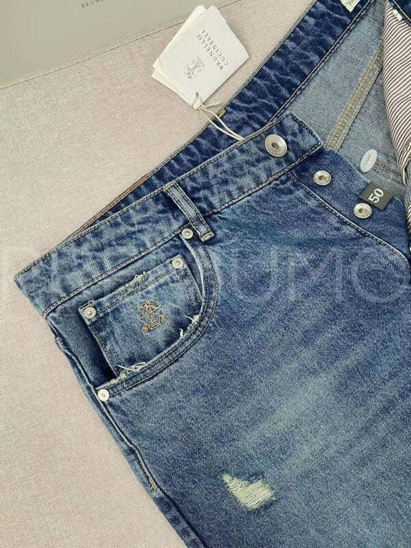 Brunello Cucinelli джинсы PR410710 5
