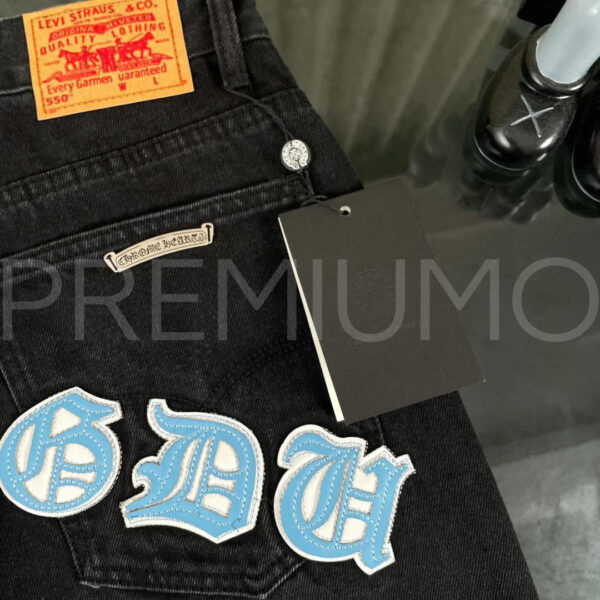 Chrome Hearts джинсы PR867853 9