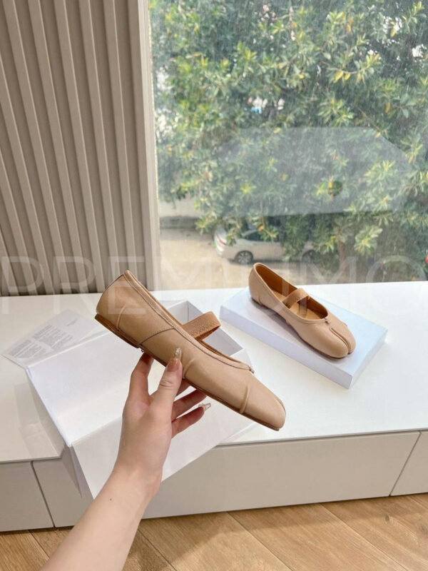 Maison Margiela балетки бежевые летние PR396738 2