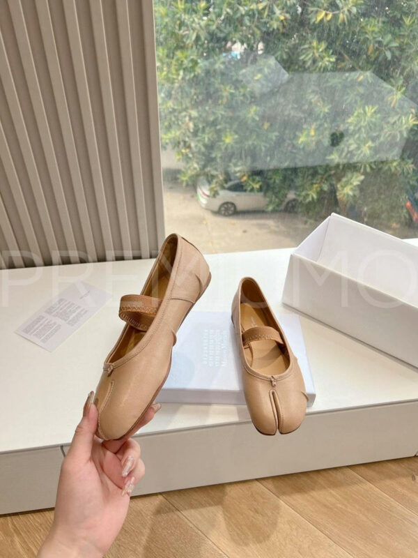 Maison Margiela балетки бежевые летние PR396738 8