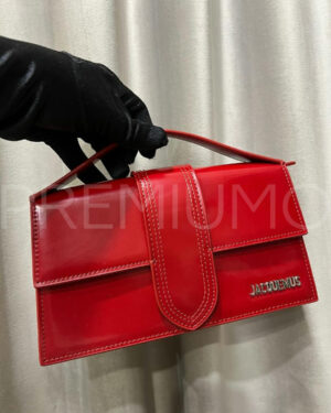 Jacquemus красная сумка кожаная PR231951