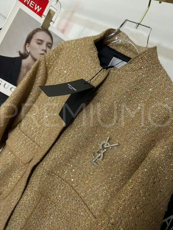 Yves Saint Laurent бомбер PR570791 4