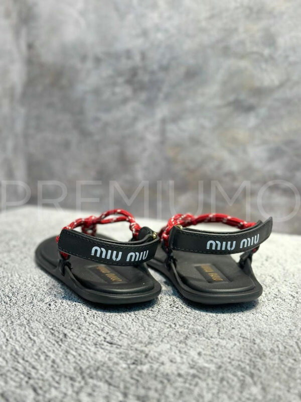Miu Miu босоножки PR218552 4