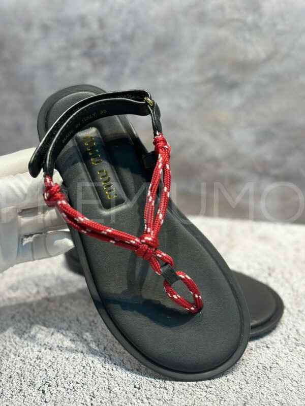 Miu Miu босоножки PR218552 6