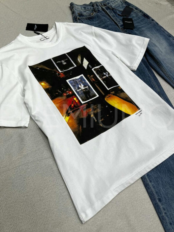 Yves Saint Laurent футболка PR175758 5
