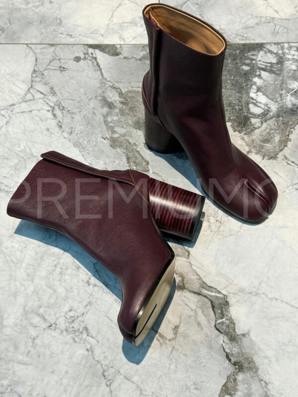 Maison Margiela ботильоны коричневые трендовые PR337199 3