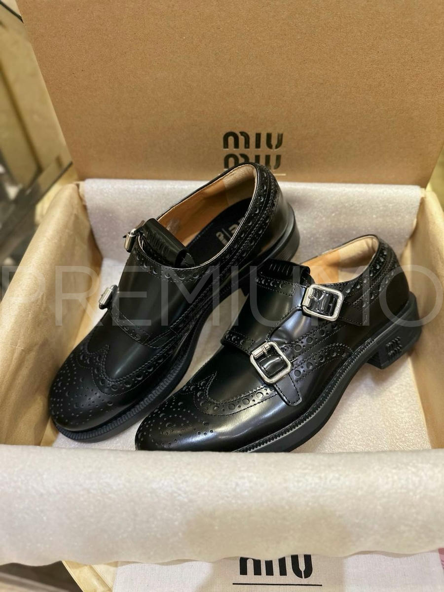 Miu Miu ботинки PR856667 Miu Miu ботинки PR856667