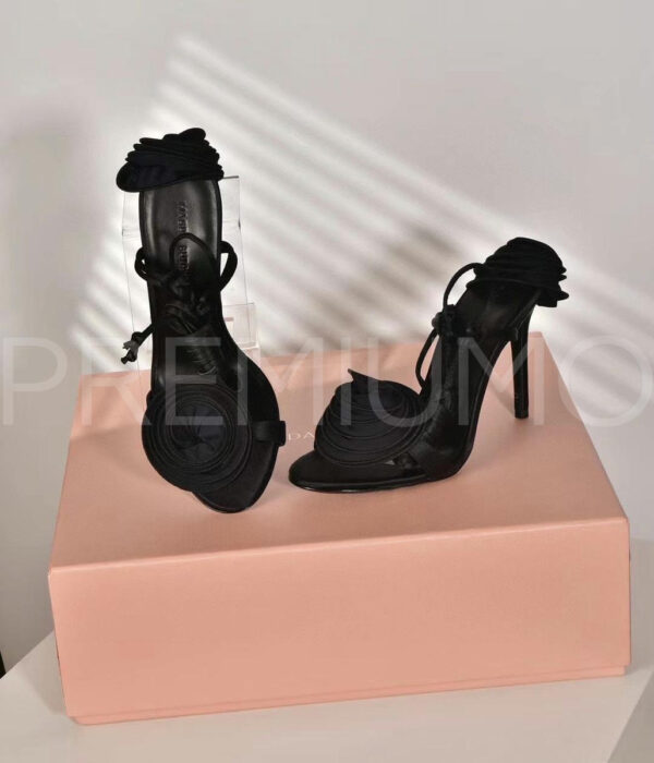 MAGDA BUTRYM босоножки черные на лето PR290972 7