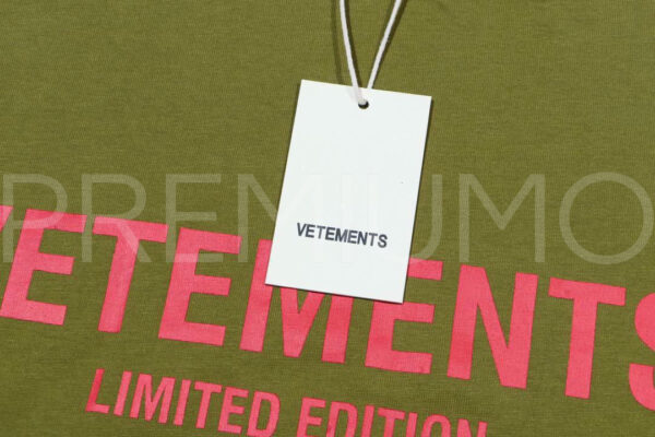 Vetements футболка PR990037 3