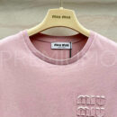 Miu miu футболка PR834450 14