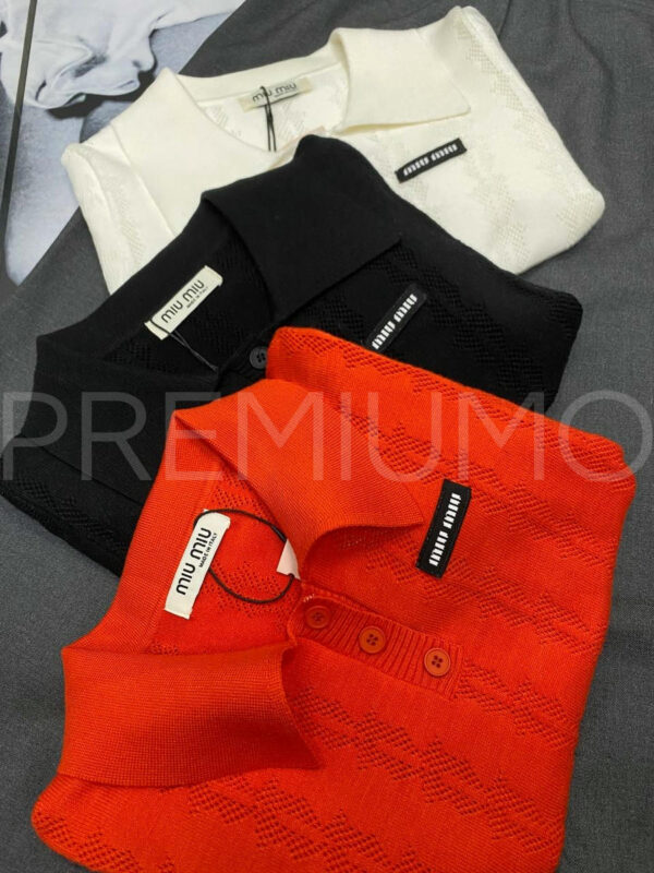 Miu miu поло PR214192 3