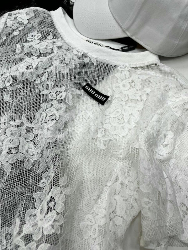 Miu miu футболка PR352136 6