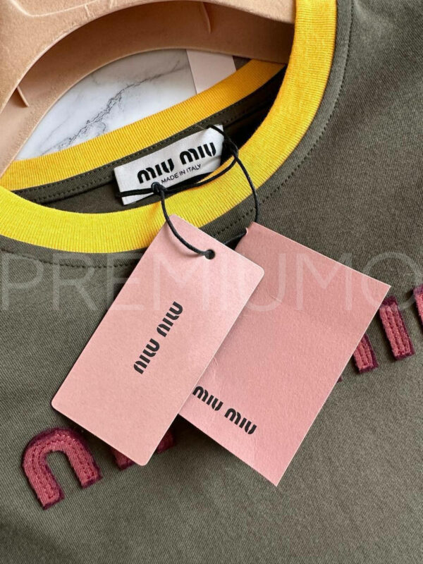 Miu miu футболка PR354904 7