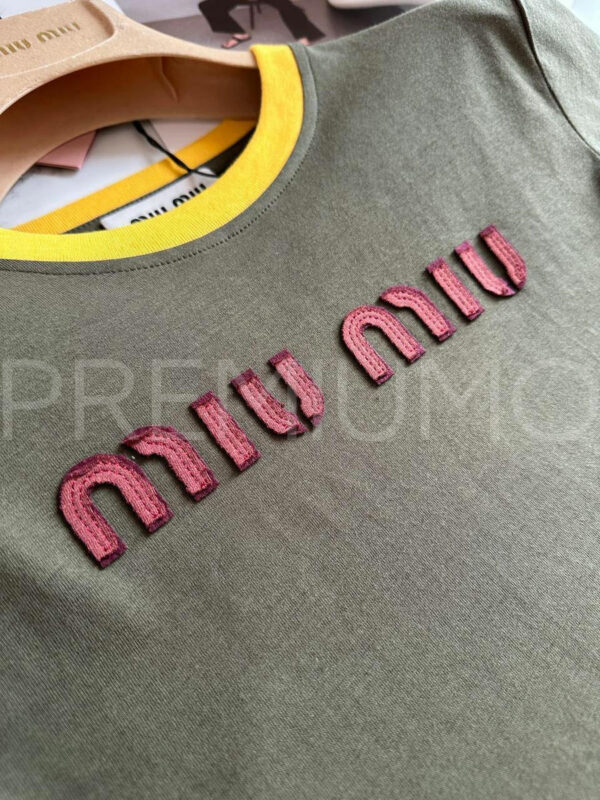 Miu miu футболка PR354904 5