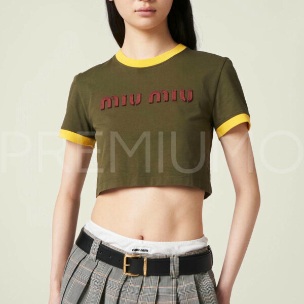 Miu Miu топ PR313327 8