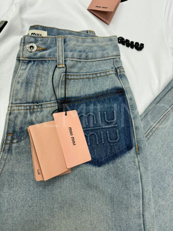 Miu Miu джинсы PR608186 3
