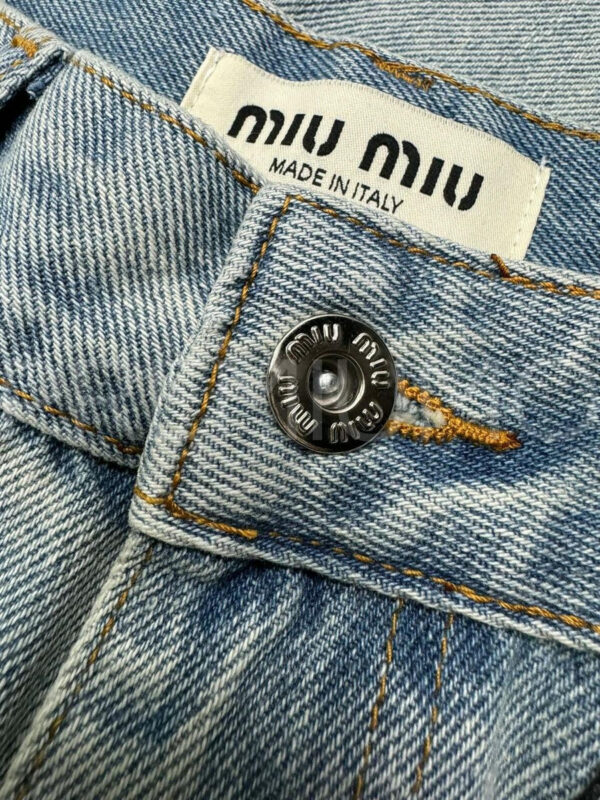 Miu Miu джинсы PR608186 4