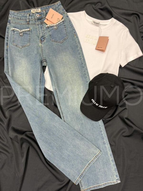 Miu Miu джинсы PR600419