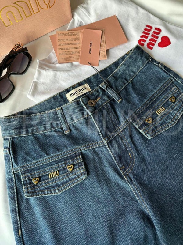 Miu Miu джинсы PR206676 5