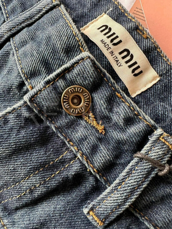Miu Miu джинсы PR206676 6