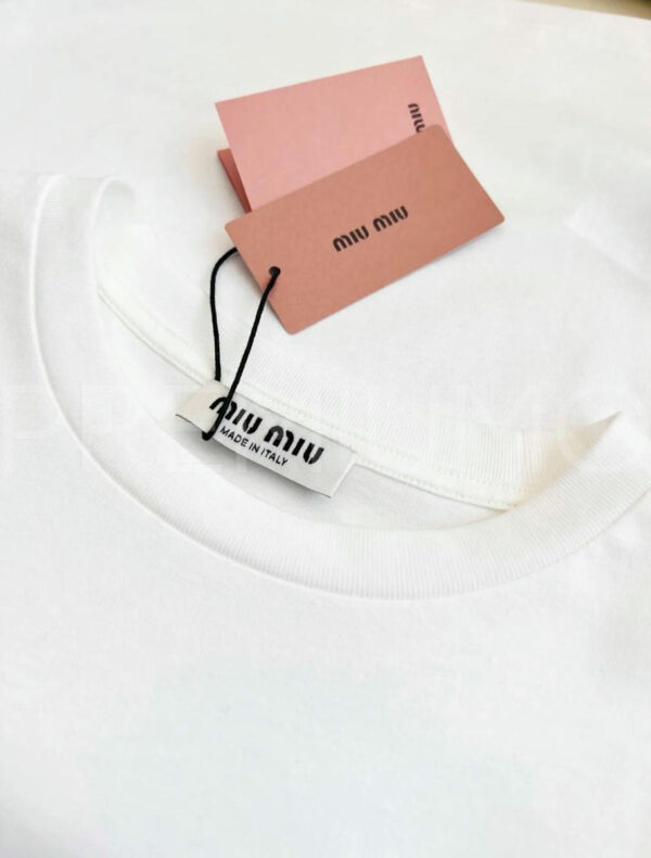Miu miu футболка PR337839 3