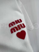 Miu miu футболка PR337839 17