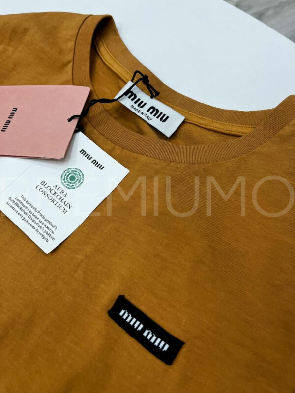 Miu miu футболка PR113314 3