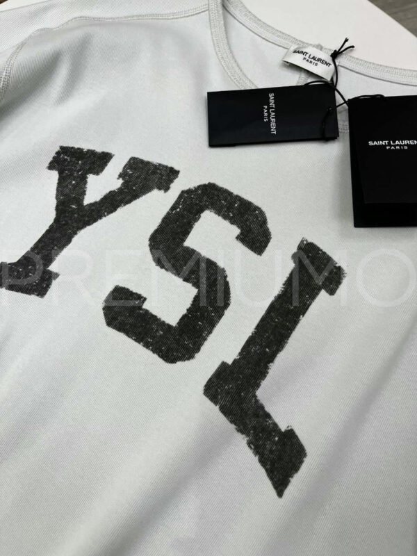 Yves Saint Laurent футболка PR407013 4