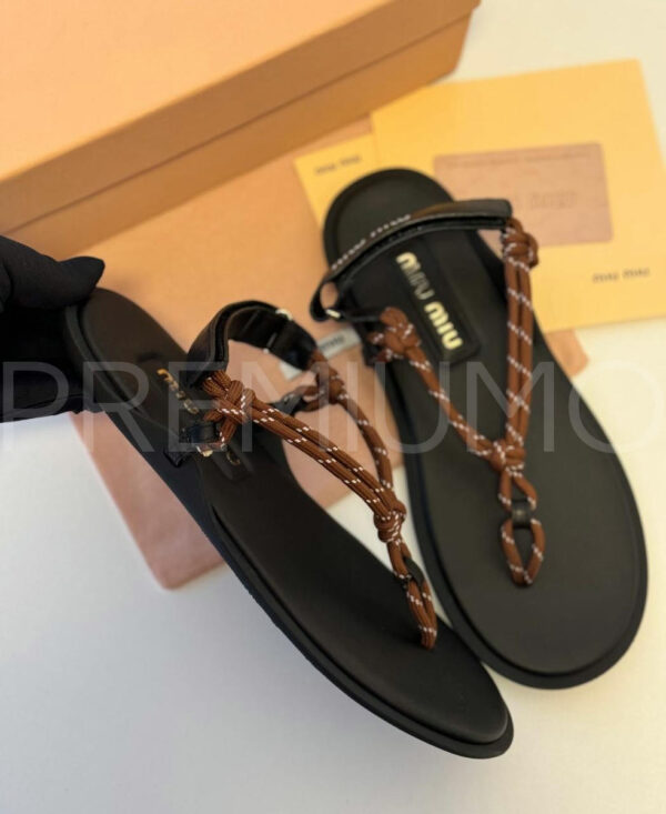 Miu Miu босоножки PR928947 3