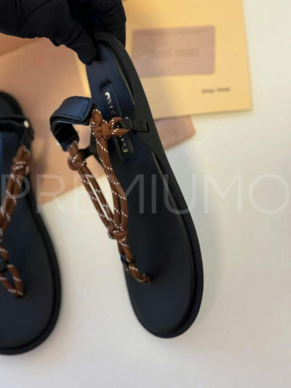 Miu Miu босоножки PR928947 9