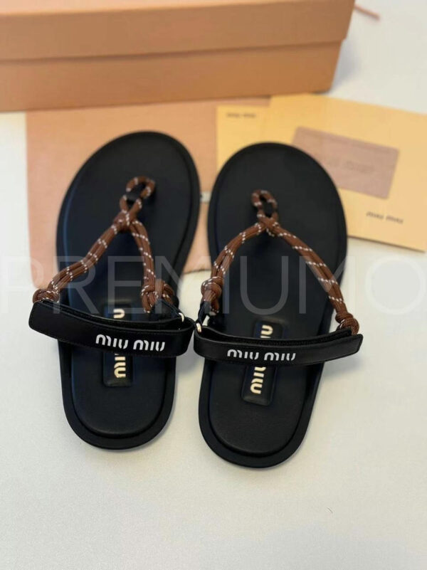 Miu Miu босоножки PR928947 4