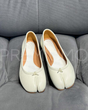 Maison Margiela балетки кожаные черные PR559680