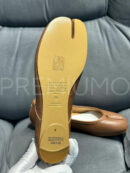 Maison Margiela балетки коричневые кожаные PR930070 14