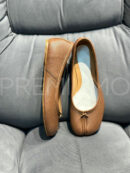 Maison Margiela балетки коричневые кожаные PR930070 13