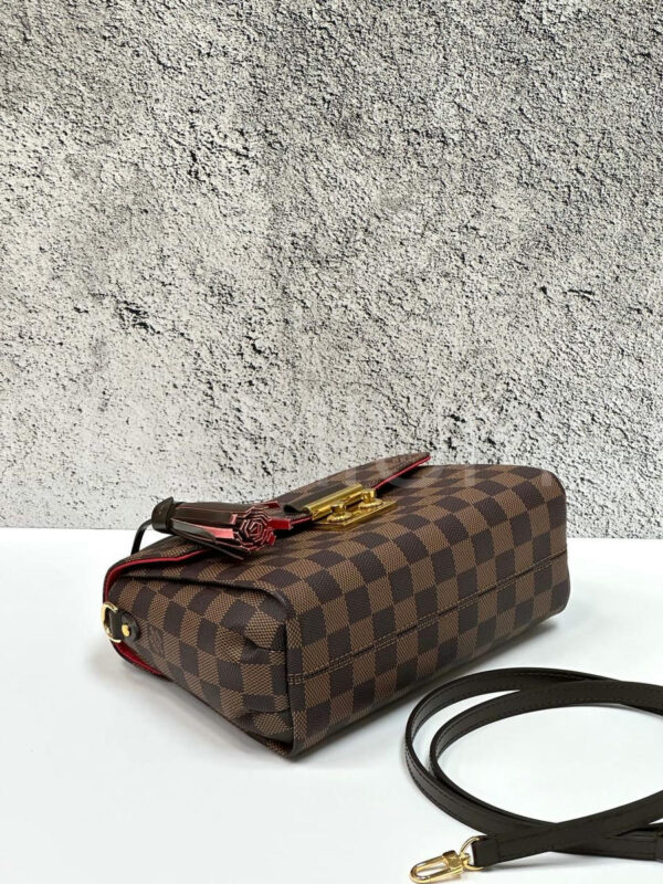 Louis Vuitton Damier Ebene Canvas Croisette сумка PR982734 28