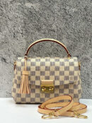 Louis Vuitton Damier Ebene Canvas Croisette сумка PR490487 53