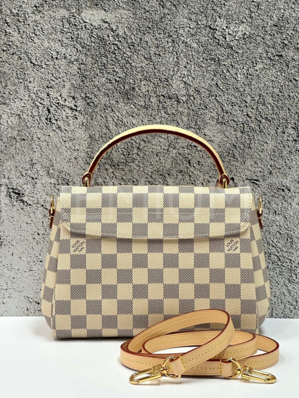 Louis Vuitton Damier Ebene Canvas Croisette сумка PR490487 22