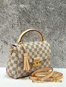 Louis Vuitton Damier Ebene Canvas Croisette сумка PR490487 60