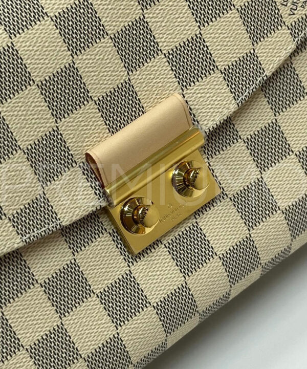 Louis Vuitton Damier Ebene Canvas Croisette сумка PR490487 31