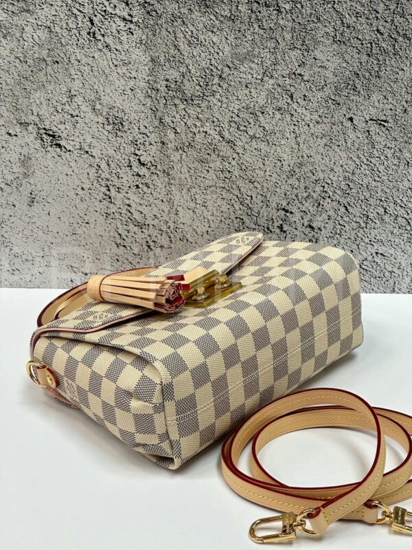 Louis Vuitton Damier Ebene Canvas Croisette сумка PR490487 24